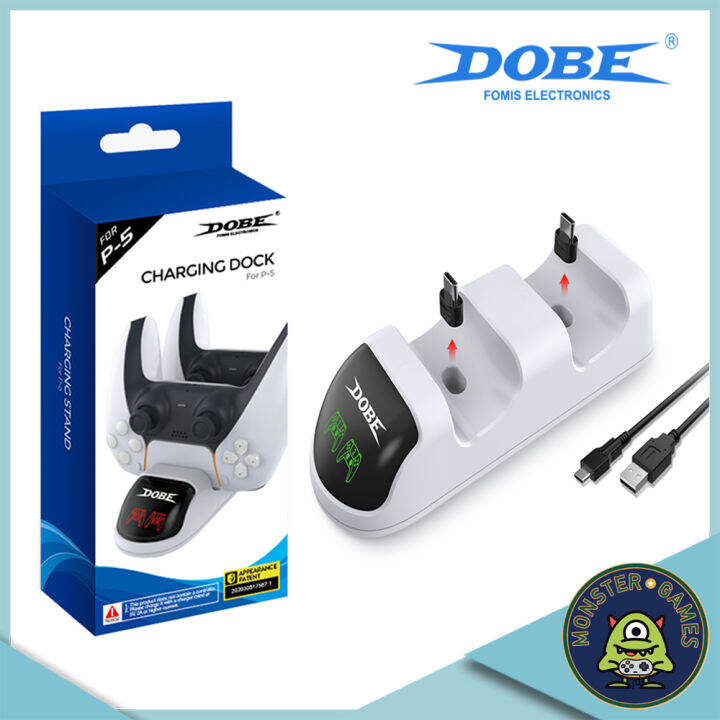 แท่นชาร์จจอย-ps5-ของ-dobe-มีไฟบอกสถานะ-ps-5-charging-dock-by-dobe-ที่ชาร์จจอย-ps5-ของ-dobe