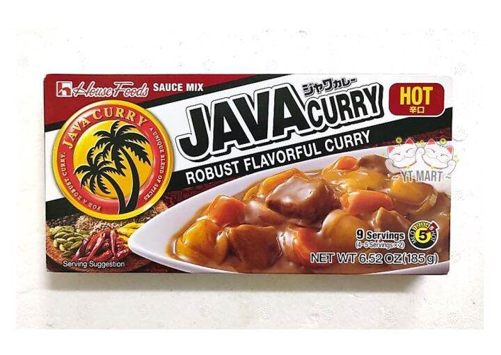 House Java Curry Sauce Mix 185g (Hot Japanese Curry) | Lazada