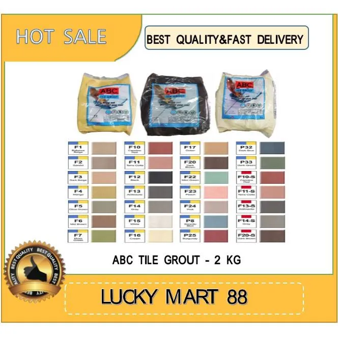 ABC TILE CERAMIC GROUT 2KL Lazada PH