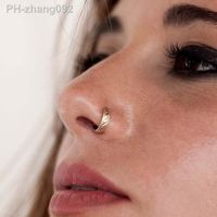 New Arrival Copper Small Nose Rings Gold Color Body Clips Hoop for Women Men Cartilage Piercing Jewelry