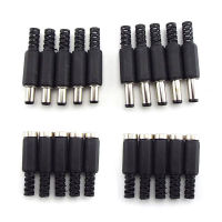 5PCS 5.5x2.5mm DC Female Male Jack Socket Power Supply Plug Connectors Male Adapter Wire 5525 Terminal 1YB8