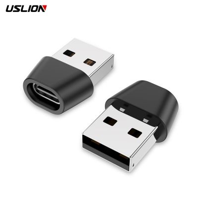 คอนเนคเตอร์ USB USB OTG ตัวผู้ไปยังอะแดปเตอร์ตัวเมีย C ตัวแปลง USB USB ชนิด C สายเคเบิลอะแดปเตอร์สำหรับ Macbook Samsung S21ข้อมูล R
