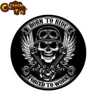 On Sale Car Sticker Skull Pattern Reflective Ghost Rider Personality Motorcycle Sticker