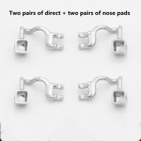 Glasses Nose Pad Bracket Double-Pin Screw Nose Pad Accessories Metal Support Frame Can Be Equipped With Airbag Nose Pads