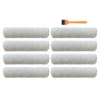 9Pcs Replacement Roller Brush Kit Parts for UWANT X100 Household Wet Dry Sweeper Cleaning Tool Mian Brush Home