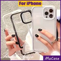 3 IN 1 เคสโทรศัพท์มือถือ แบบใส สีมาการอง สําหรับ iPhone 6 6S 6G 7 8 SE X XS XR 11 12 13 Plus Pro Max 2020