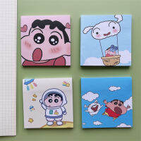 Crayon Shin-Chan โน้ตนักเรียนสติ๊กเกอร์ข้อความน่ารักบันทึกย่อ