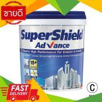 ⚡ลดราคา⚡ สีน้ำกึ่งเงา ภายนอก TOA รุ่น Supershield Advance ขนาด 1 แกลอน สีเบส C Flash Sale!!!