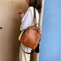 New womens bags 2021 New Backpack Womens Simple Dual-Use Trendy Small Backpack Korean Style Casual All-Matching Schoolbag