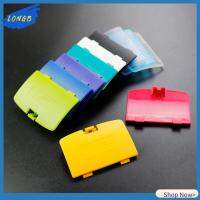 LONGB 4 Pcs ใสสะอาด ฝาปิดแบตเตอรี่ พลาสติกทำจากพลาสติก ตำแหน่งรูที่แม่นยำ เคสคอนโซลเกม แบบพกพาได้ หลายสี ฝาหลังเกมคอนโซล สำหรับ สีเกมบอย เกมเกมต่างๆ