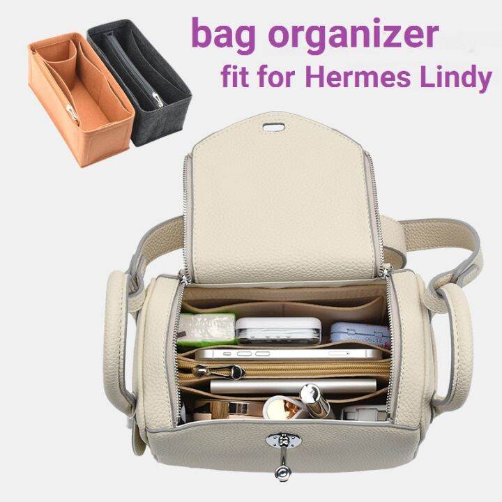 【soft light and shape】bag organizer insert accessories fit for Lin dy