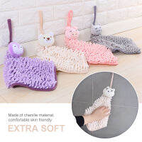 4ชิ้น Washcloth อาบน้ำหนาสัตว์รูปร่างใบหน้าผ้าเช็ดหน้าน่ารัก Chenille ผ้าเช็ดมือการ์ตูนนุ่มดูดซับครัวห้องน้ำห้องส้วม