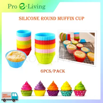 Mini Muffin Silicone Round Mold DIY Cupcake Cookies Fondant Baking