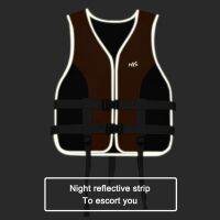 Drifting Safety Vest Wear-resistant Water Sports Life Jacket Soft Safe Multipurpose Reflective Stripe for Swimming Sea Fishing  Life Jackets