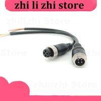 zhilizhi Store 1/4pcs M12 4Pin core Aviation Signal connector extension Cable Male Female Plug GX12 for Car Camera/ DVR Video CCTV Monitor wire