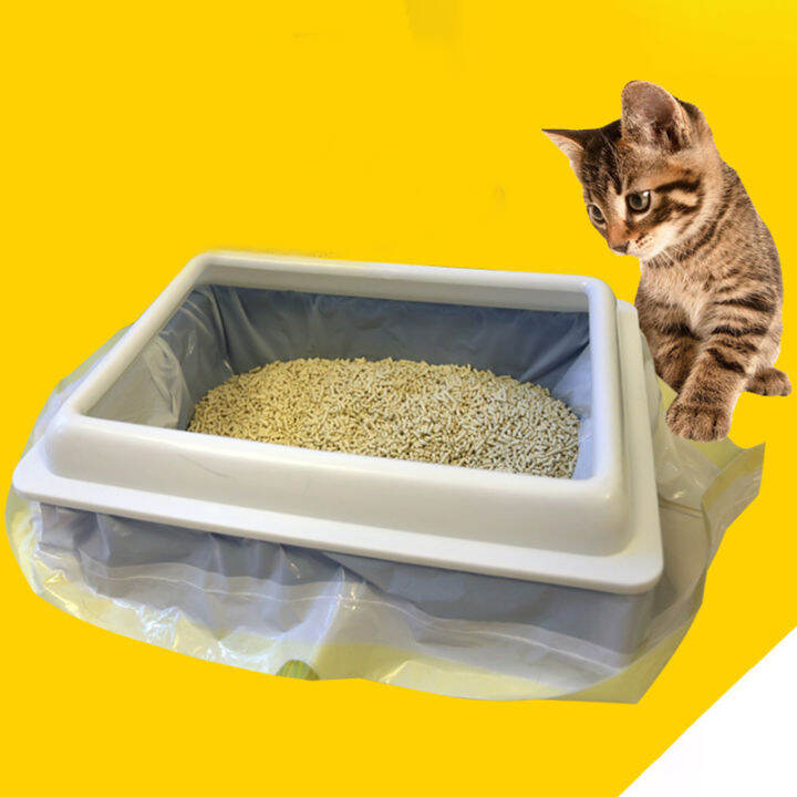 7pcsbag-cat-litter-bag-cat-litter-box-mat-duty-drawstring-cat-litter-pan-bags-kitten-cleaning-supplies-for-storage-cat-sand