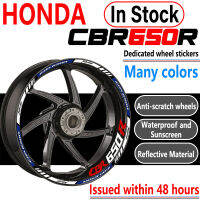 ฮอนด้า CBR 650 R ล้อสติ๊กเกอร์สะท้อนแสง CBR650R ชุดรถจักรยานยนต์สากลดัดแปลงกันน้ำบุคลิกภาพสติ๊กเกอร์ตกแต่ง