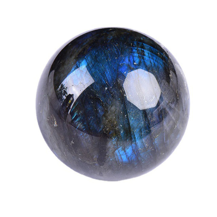 หินอัญมณีคริสตัลลูกบอลทำจากหินลาบราดอไรต์ขัดเงา-hiasan-kamar-หินธรรมชาติลาบราดอไรต์ขัดเงา