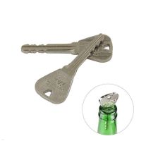 2 Pcs New Magic Trick Toy Folding Key Thru Bottle Or Ring Penetration Magic Trick Props Magic Joke Toy Easy To Play