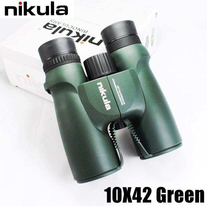 nikula-กล้องส่องทางไกล10x42-lll-การมองเห็นได้ในเวลากลางคืนกล้องส่องทางไกลกันน้ำที่เต็มไปด้วยไนโตรเจนสำหรับผู้ใหญ่แคมป์ล่าสัตว์กลางแจ้งแบบพกพา