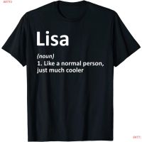 เสื้อยืดแขนสั้น LISA Definition Personalized Name Funny Birthday Gift Idea T-Shirt Short sleeve T-shirts  NSHG