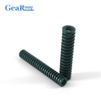 【LZ】 Gearway 2pcs Green Compression Spring Heavy Loading Mold Spring TH10x60/10x65/10x70/10x95/10x100mm Mould Die Compression Spring