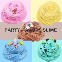 5 Packs 70ml Fluffy Birthday Gifts Kids Boys Set Non Super Soft Polymer Clay