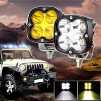 Mini Led Work Lights for Truck Tractor 40W CREE Motorcycle Led Spot Fog Lights for Car Motorbike Scooter Off Road Aluminum Shell