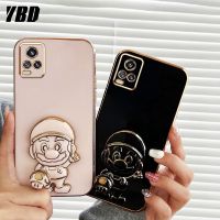 เคสโทรศัพท์ซูเปอร์มาริโอลายการ์ตูนพับเป็นขาตั้ง YBD เข้ากันได้กับ Vivo V20 Pro V2022 V20SE Y70เคสฝาหลัง TPU แบบนิ่ม