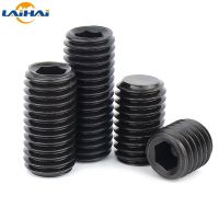 ⊕▣ 20/ 10/ 5/ 2pcs M1.6 M2 M2.5 M3 M4 M5 M6 M8 Grade 12.9 Carbon Steel Alloy Steel Hex Socket Set Screws Grub Screw DIN916