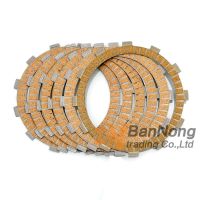 6 Pcs Free Shipping Motorcycle Clutch Plates Clutch Friction Plate Set For Honda CB400 2008-2016 CBR600F 1987-1998