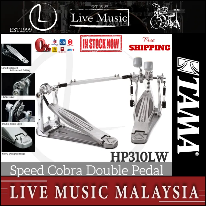 TAMA HP310LW Speed Cobra 310 Series Twin Pedal / Double Pedal