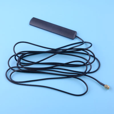 Black DAB Car Radio SMA Antenna Aerial Patch Glass Windshield Mount 300Cm Cable Signal Stability
