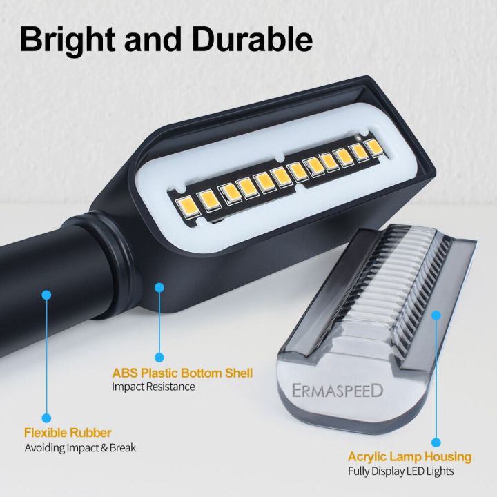 ไฟ-led-อเนกประสงค์สำหรับรถจักรยานยนต์ตัวบอกทิศทางน้ำสำหรับรถจักรยานวิบากโมโตครอสสกู๊ตเตอร์ไฟฟ้าไฟเลี้ยวไฟจอดไฟท้ายน้ำสำหรับวิ่ง