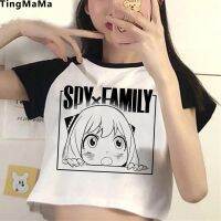 Spy X Family 2000S ชุดเอวลอย MODE Korea เสื้อมังงะสตรีทแวร์กราฟิก Fairycore