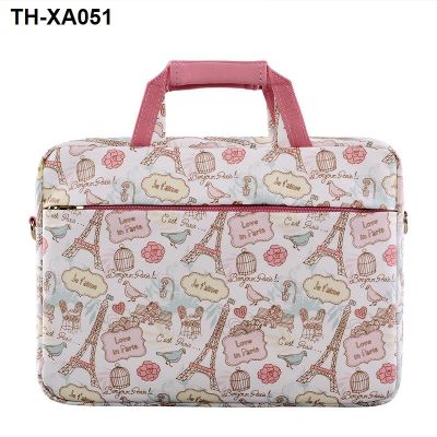 Asus lenovo laptop bag portable female cute is suitable for the dell air13 13.3 -inch huawei matebook14 inch y7000 15.6 apple savior pro16mac worn