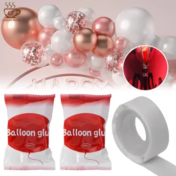 Balloon Glue Point 250Pcs Dot Glue Clear Removable Adhesive Dots