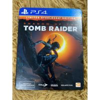(มือ2) PS4 : Shadow of the Tomb Raider (กล่องเหล็ก) แผ่นเกม มือสอง สภาพดี