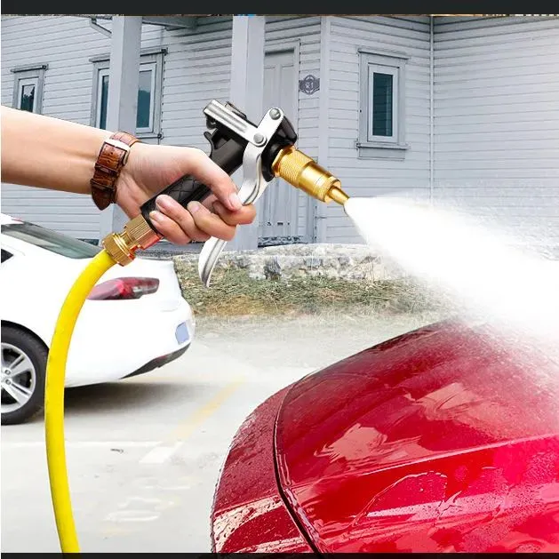 Portable High Pressure Carwash Gun Universal Tap Connector Wash Gun Set ...