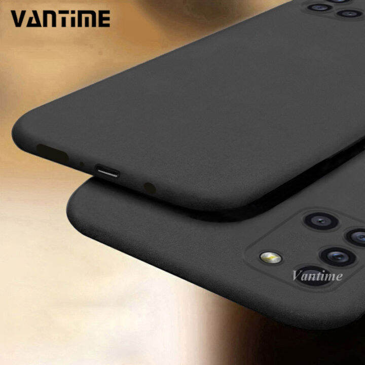 Vantime for Samsung Galaxy A31 Case Soft Sandstone Casing Ultra Thin ...