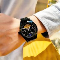 ☬❖  Counters authentic pure mechanical watches the tourbillon male trill web celebrity waterproof noctilucent automatic mechanical watch mens watch