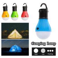 DFL โคมไฟ เต้นท์ ไฟแขวน ไฟเเคมป์ปิ้ง หลอดไฟ LED 3ดวง 3โหมด Light Hanging Camping แขวนเต็นท์แบบพกพา หลอดไฟ ไฟฉุกเฉิน สำหรับตั้งเเคม ให้แสงสว่าง ตะเกียงและไฟฉาย