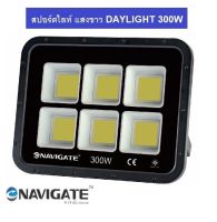 Floodlight SPOTLIGHT LED วัตต์เต็ม ไฟสปอร์ตไลท์ led 300w เปลี่ยนหลอดได้ สว่างมาก แสงขาว daylight รับประกัน 1 ปี