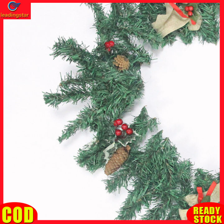 leadingstar-rc-authentic-1-8m-artificial-christmas-garland-with-lights-xmas-decoration-for-walls-stairs-fireplaces