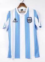 ARGENTINA HOME WC 1986 WINNERS RETRO FOOTBALL SHIRT SOCCER JERSEY MARADONA