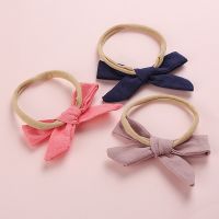 Suede Bow Hair Ties Rope Elastic Hair Bands Scrunchies Girls Hair Clips Hairpins Barrettes Kids 5CM Girls Hair Accessories