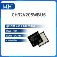 10Pcs / Lot CH32V208WBU ไร้สาย MCU QingKe V4C โปรเซสเซอร์ MAC + PHY Bluetooth CAN / USB