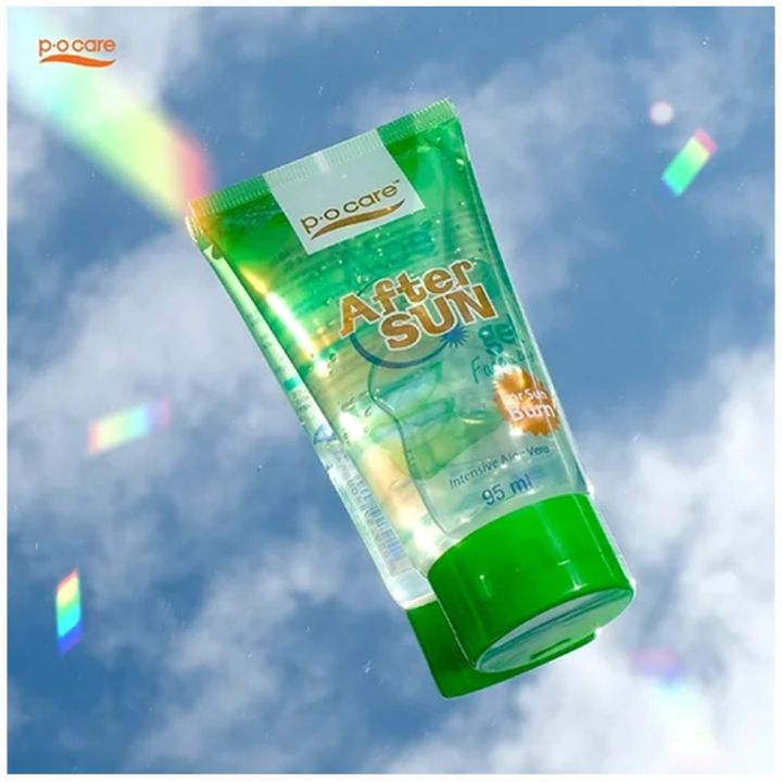 p-o-care-aloe-after-sun-gel-95-ml-พี-โอ-แคร์-อโล-อาฟเทอร์-ซัน-เจล-เจลว่านหางจระเข้เข้มข้น-95-มล