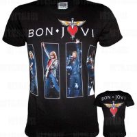 เสื้อเชิ้ต BON JOVI ROXX วงร็อคใหม่ ไซส์ S M L XL 2023