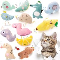 Cat Toy Catnip Interactive Plush Stuffed Chew Pet Toys Claw Funny Cat Mint Soft Teeth Cleaning Toy For Cat Kitten Pet Products Toys